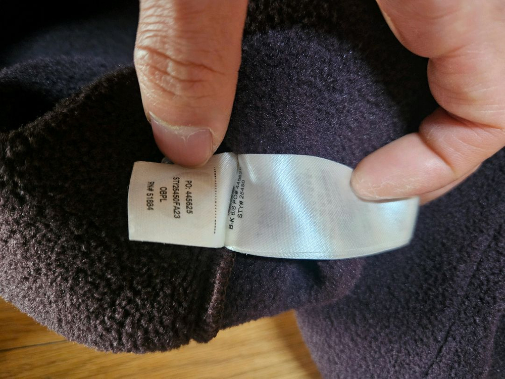 파타고니아 신칠라 헤비웨이트 옵시디안 플럼 L 플리스 후리스--3