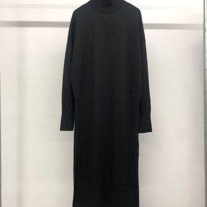 코스 울100 니트 슬릿 원피스 S