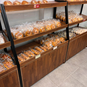 빵 진열대, 매대 이미지