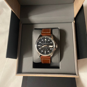 해밀턴 카키 에비에이션 파일럿 39mm 검판