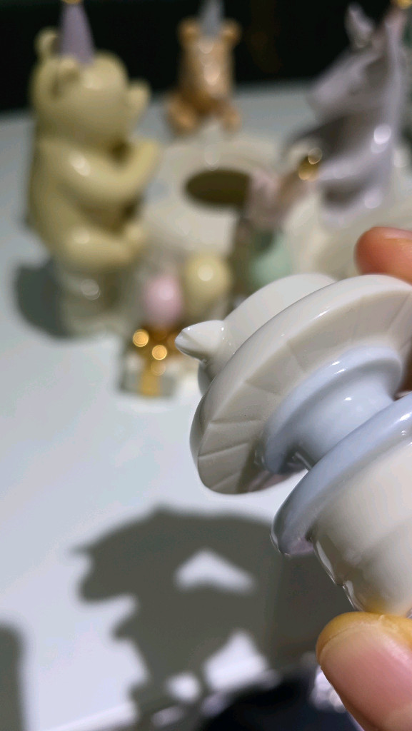 레녹스 한정판 곰돌이푸 생일 티팟 리페어--6