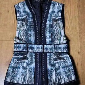 44) 오브제강진영 벨트조끼/자켓