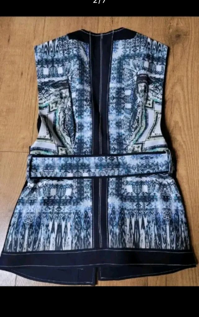 44) 오브제강진영 벨트조끼/자켓--1