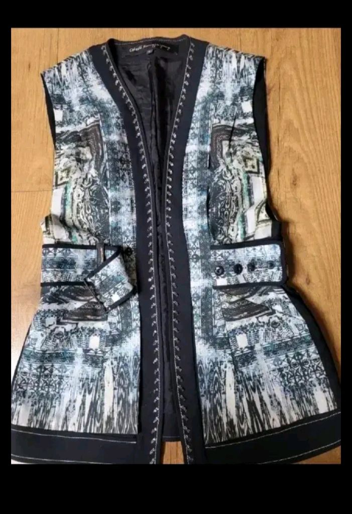 44) 오브제강진영 벨트조끼/자켓--2