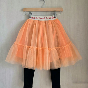 모모앤 여아 밍크기모 롱 샤스커트 레깅스 9호(110)사이즈