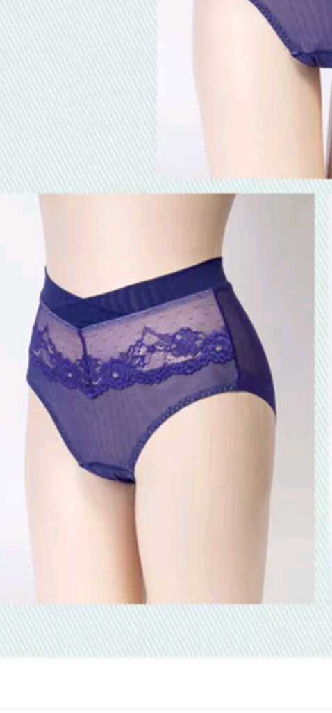 라페어 퍼플 노라인 시스루팬티 105XL 이미지