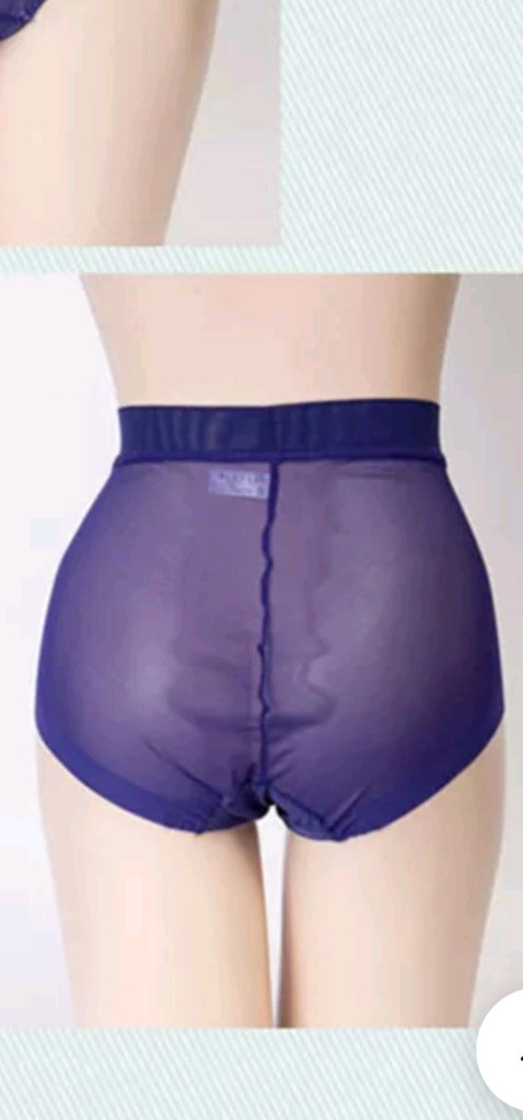 라페어 퍼플 노라인 시스루팬티 105XL 이미지