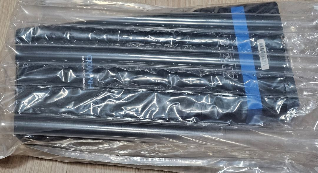 한성컴퓨터 HMA100 싱글 모니터암 (블랙) 이미지