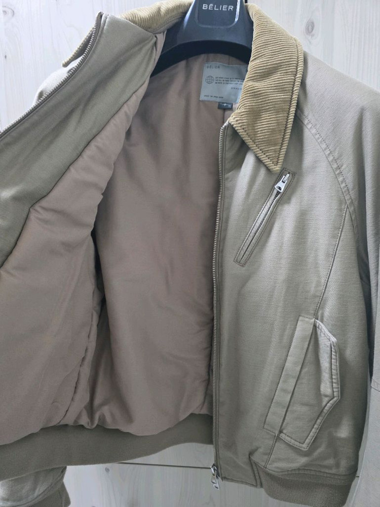 벨리에 네오 시티 플라이트 자켓 베이지 이미지