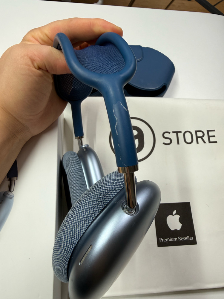 에어팟맥스 스카이블루 1세대 8핀--3