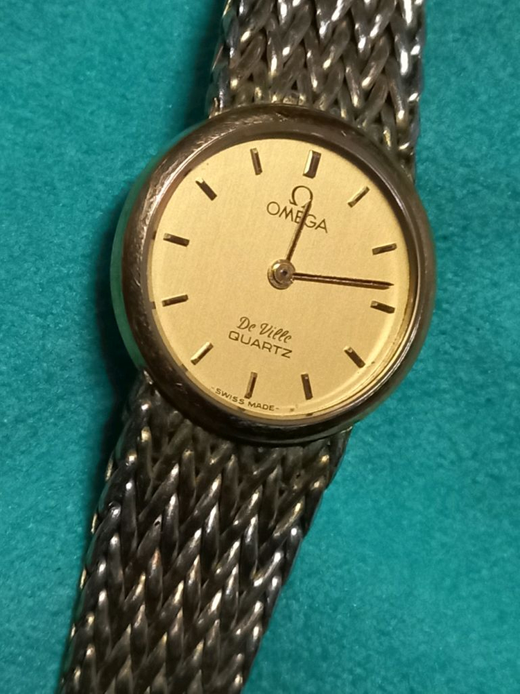 빈티지 여성용 오메가 드빌 이미지