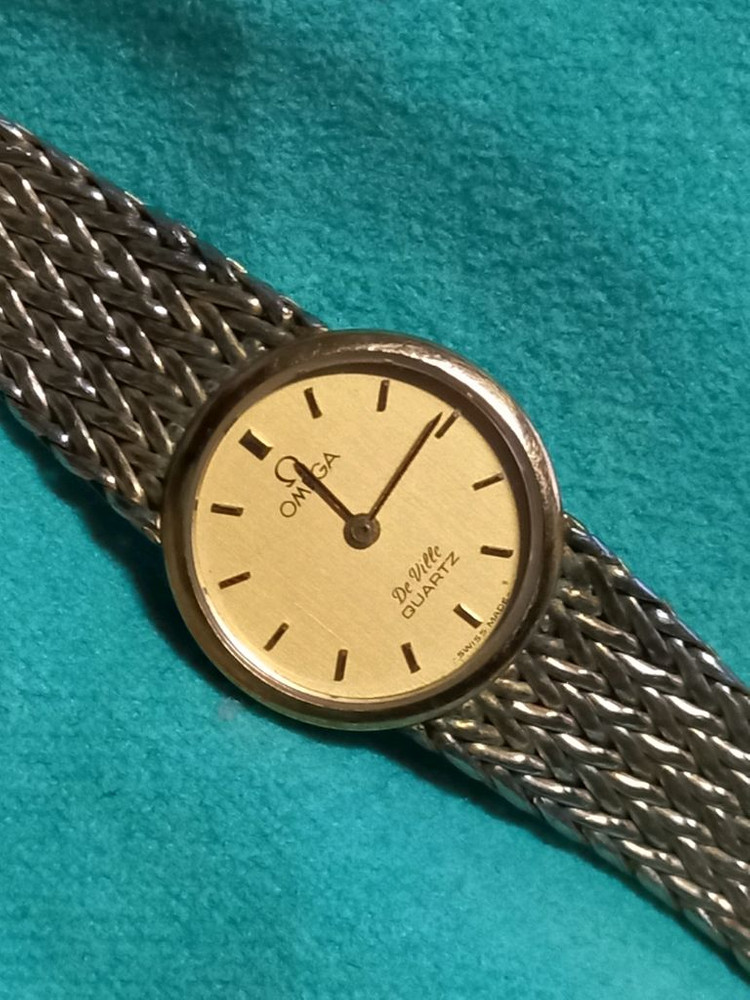 빈티지 여성용 오메가 드빌 이미지