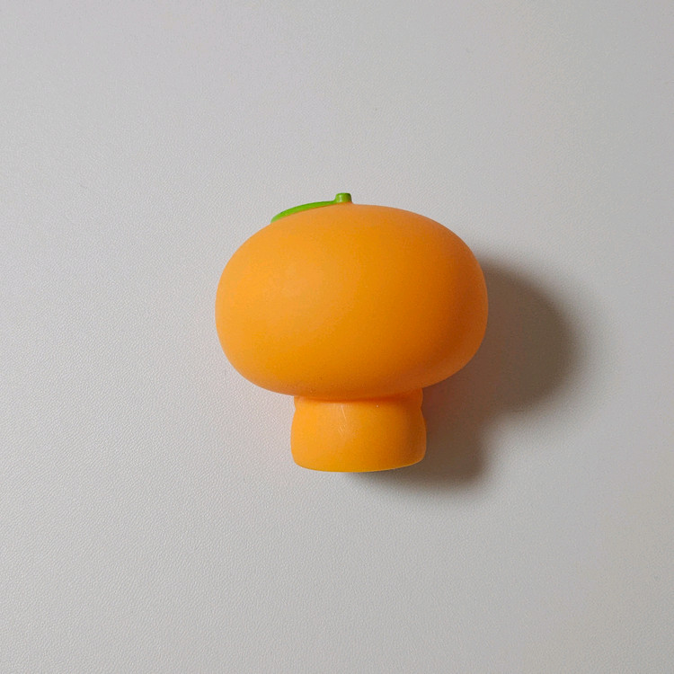 [산엑스] 미캉보우야 라이트 조명 가챠 귤 오렌지 피규어--1