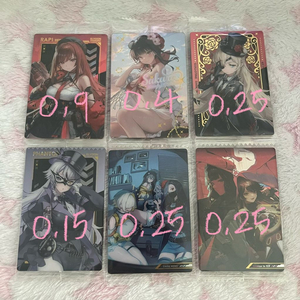 니케 웨하스 카드 4 라피 레드후드 사쿠라 블룸 인 서머 길로틴 팬텀 이미지