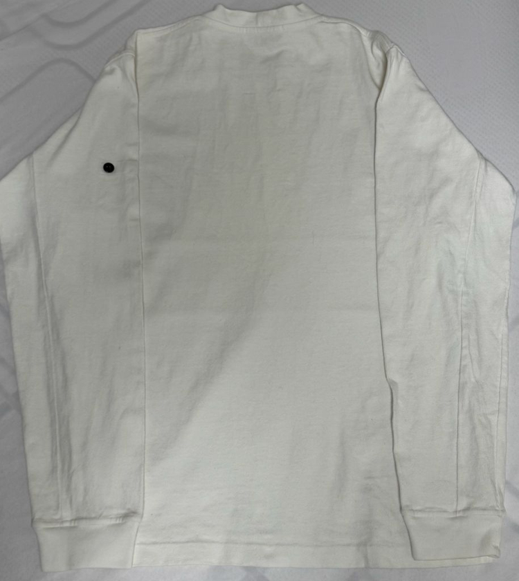 [L]스톤아일랜드 화이트 롱슬리브 맨투맨--5