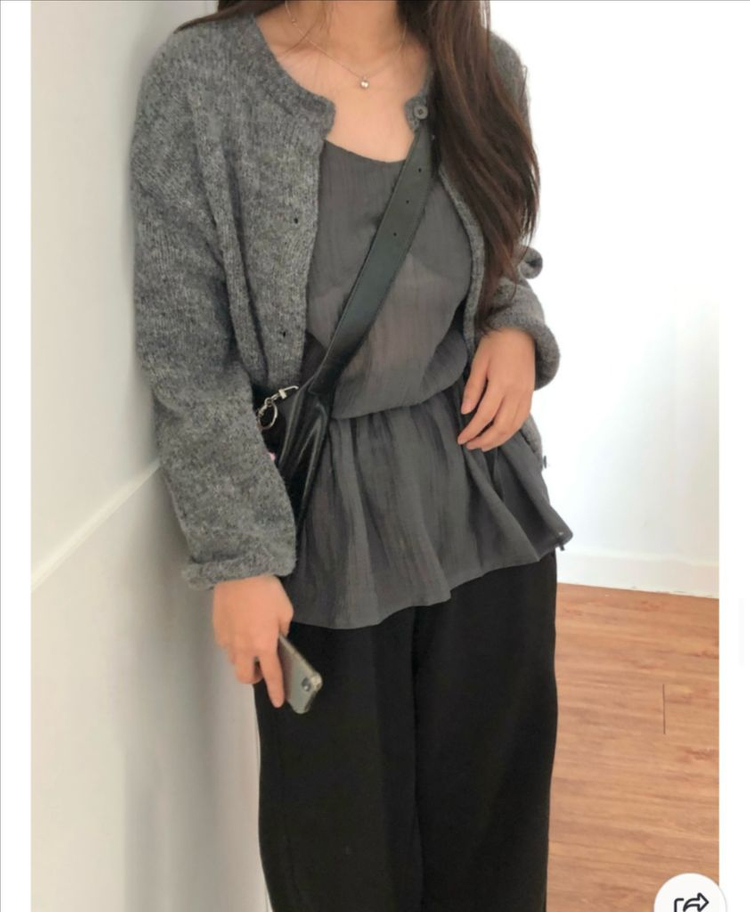 차차 뷔스티에 레이어드 블라우스--0