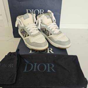 디올 오블리크 B27 하이탑 운동화 스니커즈 38 사이즈