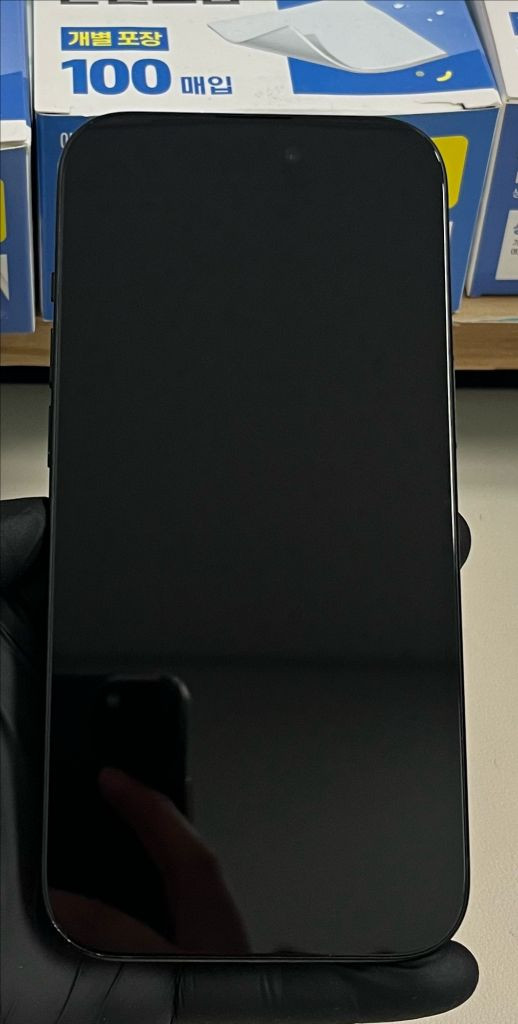 아이폰15 128G 블랙 S급!--0