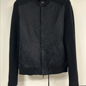 CNC CoSTUME NATIONAL 니트 슬리브 믹스 집업 자켓