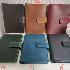 (새상품) 소가죽 여권 케이스. 카드 지갑 홀더 커버(빈티지 느낌)