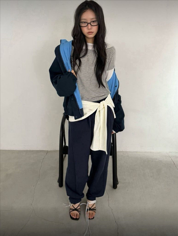 <새상품> 배색 점퍼 3color--2