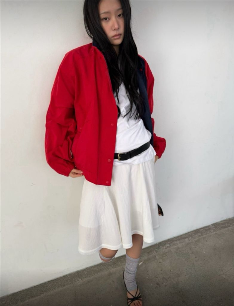 <새상품> 배색 점퍼 3color--6