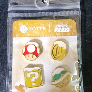 닌텐도 슈퍼마리오 뱃지 세트 미개봉 새제품