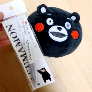 쿠마몬 인형 3색볼펜 일괄