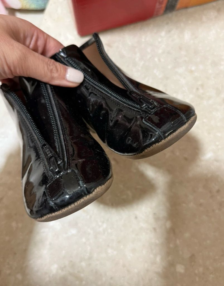 페페슈즈 유광부츠 26--1