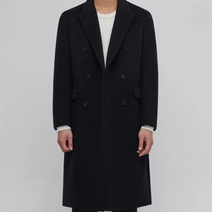 [XL]A급 무탠다드 캐시미어 더블 체스터필드 코트 (모75캐시11) 이미지
