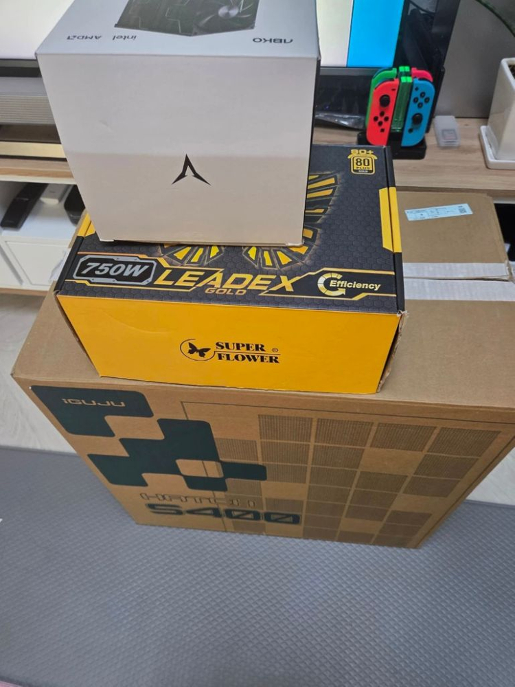 라이젠7800x3d, rtx3080 개인 부품 조립--2