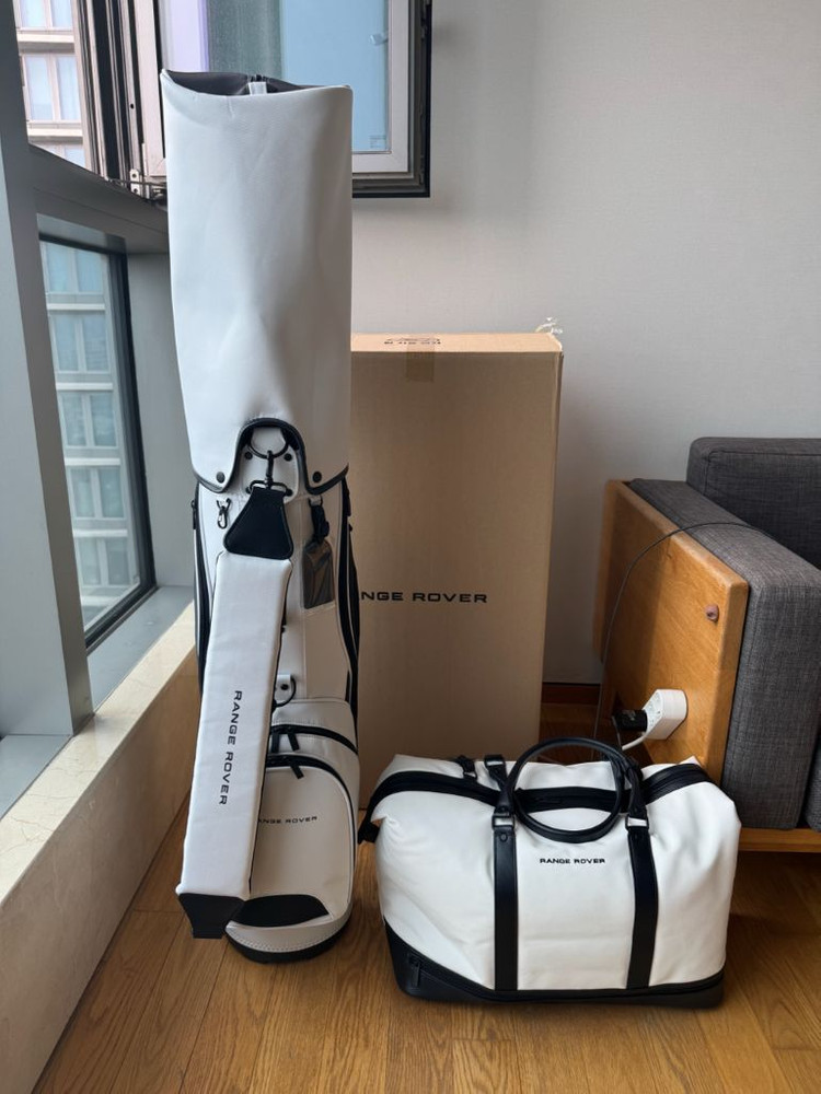 랜드로버 레인지로버 골프백 세트 캐디백 보스턴백 새상품 이미지