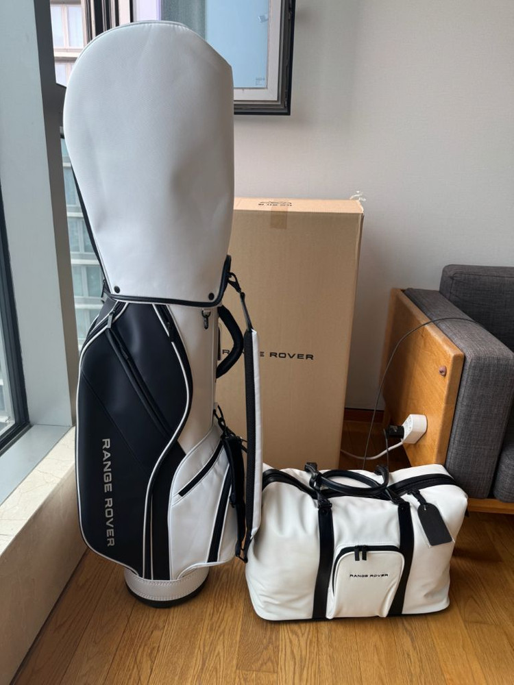 랜드로버 레인지로버 골프백 세트 캐디백 보스턴백 새상품 이미지