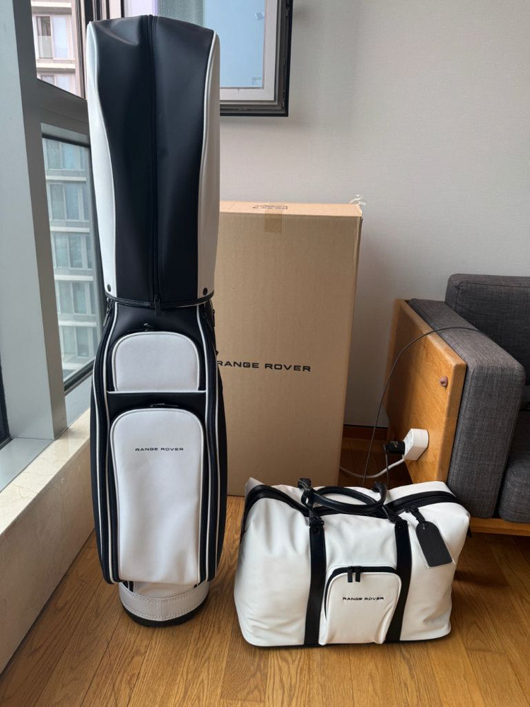 랜드로버 레인지로버 골프백 세트 캐디백 보스턴백 새상품 이미지