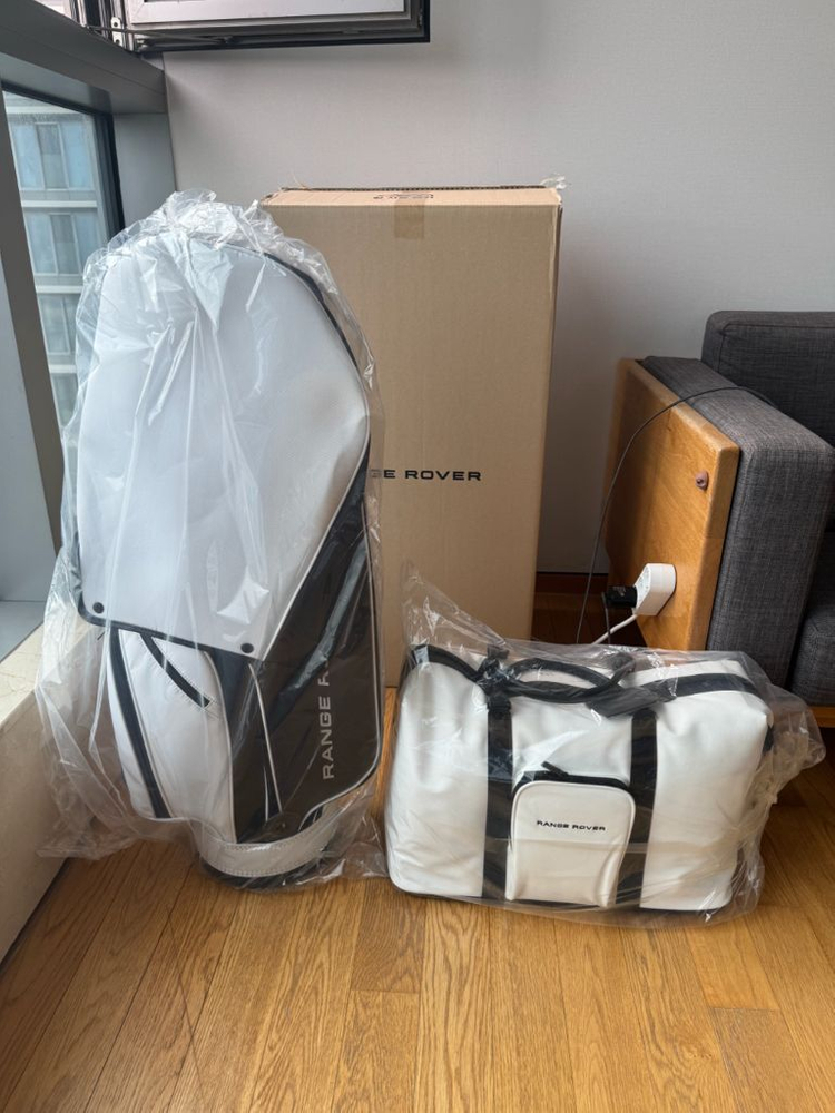 랜드로버 레인지로버 골프백 세트 캐디백 보스턴백 새상품 이미지