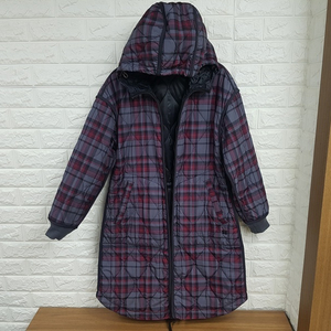 코오롱스포츠 누빔점퍼 55-66(85사이즈) 양면 패딩 체크