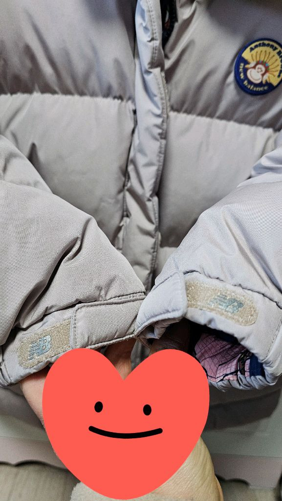 145뉴발란스 패딩 점퍼두개묶음4만원(앤서니브라운) 이미지