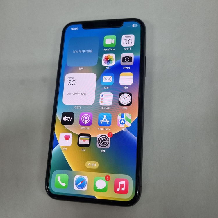.아이폰X 256GB 블랙 중고폰 배터리88% 레트로감성 인스타 사진폰 카메라폰 202973 이미지