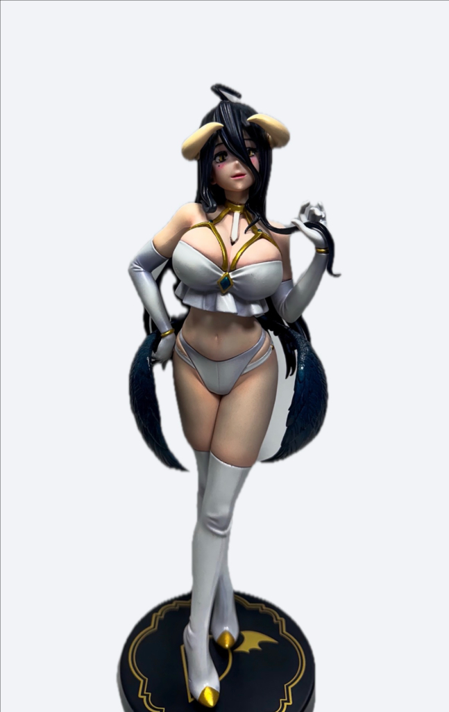 애니 피규어 리얼 도색 리페인팅 단종 오버로드 알베도 리페인트 레진 룩업 한정판 작품 이미지