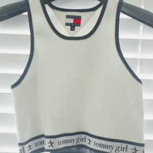 여성 크롭 조끼 M사이즈