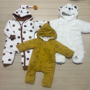 [최종가격, 일괄판매] 겨울아기 우주복 아가방 등