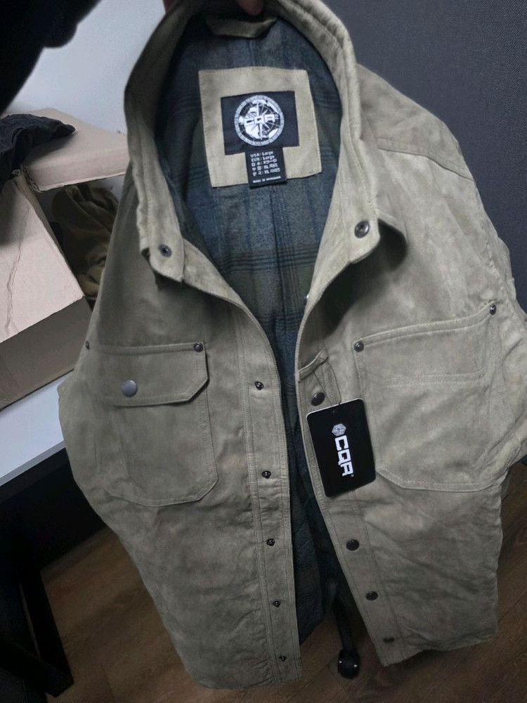 CQR 스웨이드 아웃도어 클래식 자켓 XL 이미지