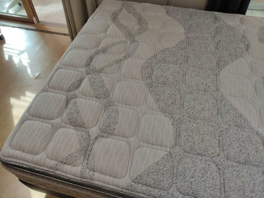 에이스침대 라지킹 LK 하이브리드테크-블루 투매트리스 침대 이미지