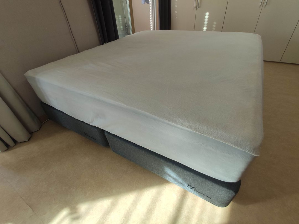 에이스침대 라지킹 LK 하이브리드테크-블루 투매트리스 침대 이미지