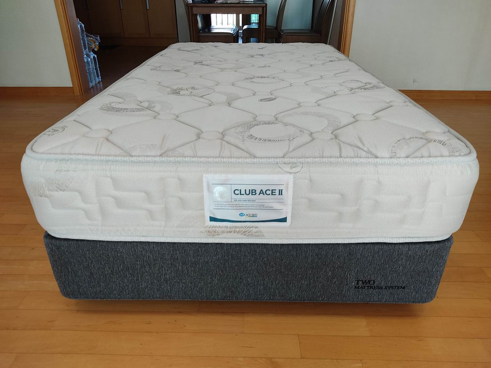 에이스침대 SS 슈퍼싱글 클럽에이스2 투매트리스 침대 이미지