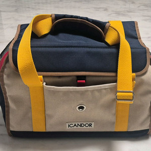 아이캔더 아이백 쎄시크림 L사이즈 반려동물 캐리어 가방