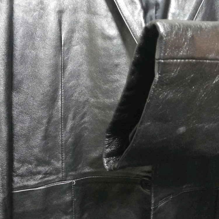 양가죽 100% HOMER BRUNO 가죽 자켓 L(100)--3