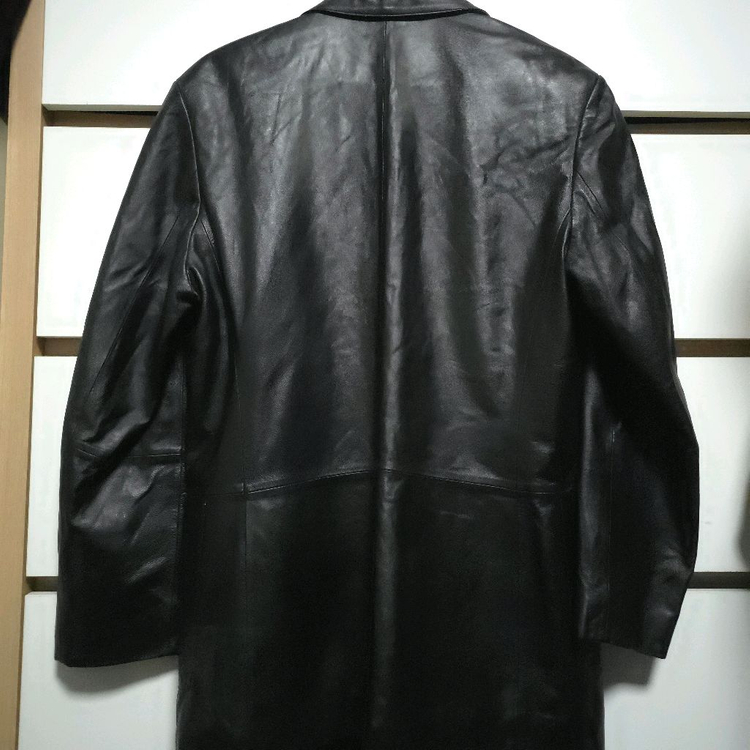 양가죽 100% HOMER BRUNO 가죽 자켓 L(100)--7