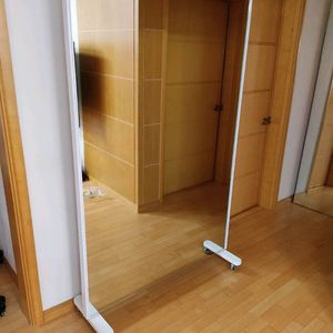 바퀴이동식 파티션 골드프레임 팔각 홈짐 요가 점핑 전신거울 태권도 합기도 복싱용 빅산 샌드백