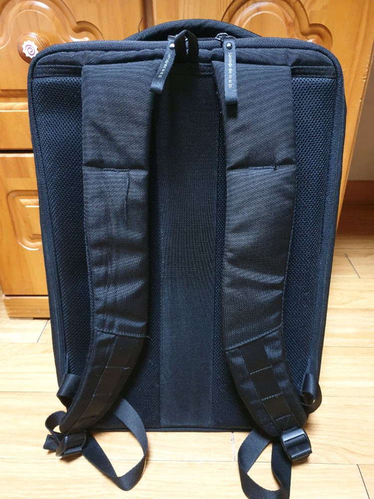 가방 샘소나이트 RED 블랙 백팩 이미지